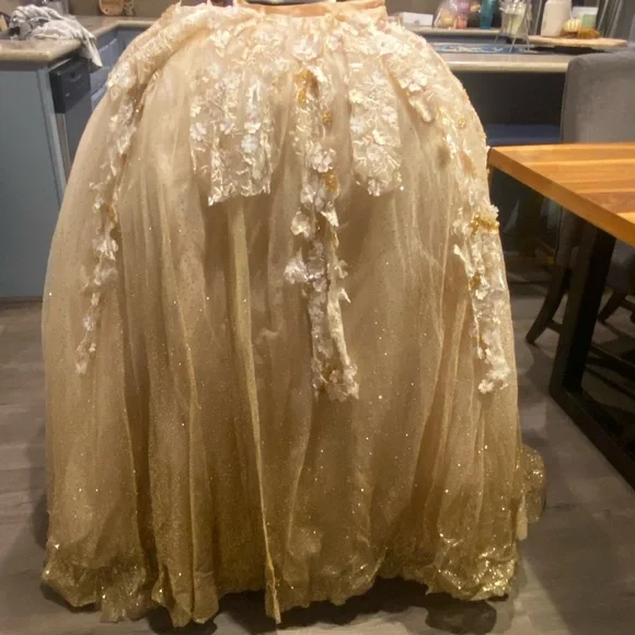 Elegant Pink Ball Gown - Picture 8 of 11